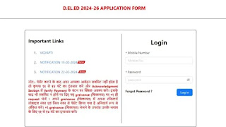 Bihar DELED Admit Card 2024, tipsoffice.online