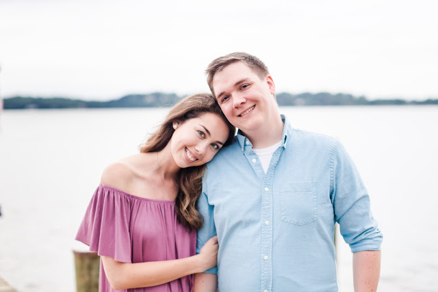 Engagement Photos in Downtown Annapolis and Cape St. Claire by Heather Ryan Photography