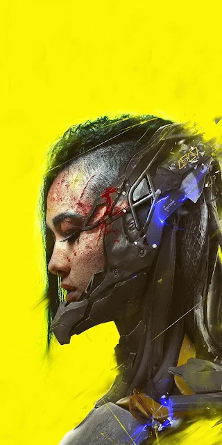 Free Cyberpunk 2077 Game Yellow Background