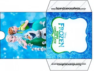 Frozen Fiebre Congelante: Imprimibles Gratis para Fiestas.