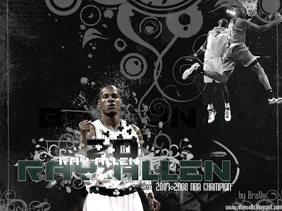 celtics wallpapers. ray allen celtics wallpaper (0