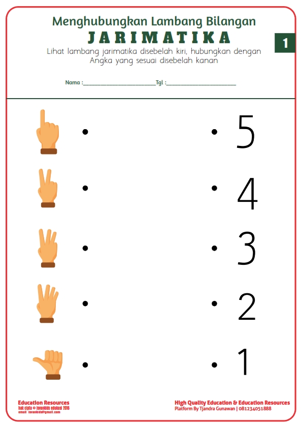 Soal Matematika Anak Tk