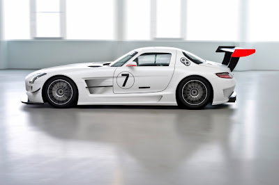 2010 Mercedes-Benz SLS AMG GT3 Side View