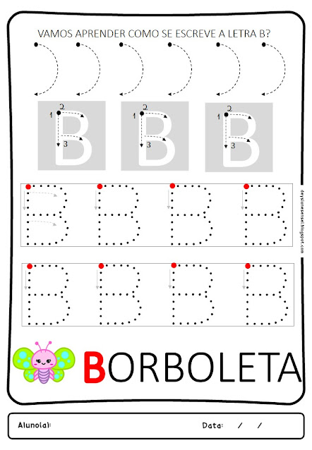 atividades de educação infantil para imprimir alfabeto bastão