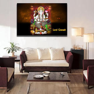 Ganesha Paintings on Canvas