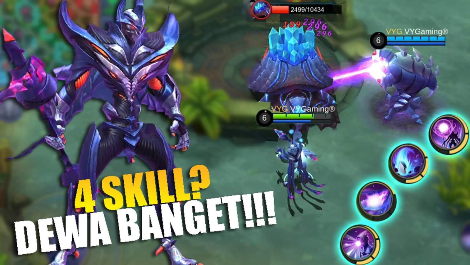 Zhask Hero Baru Mobile Legends Yang Mempunyai 4 Skill Mafalaz