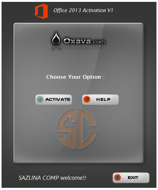 Office 2013 Activation v1