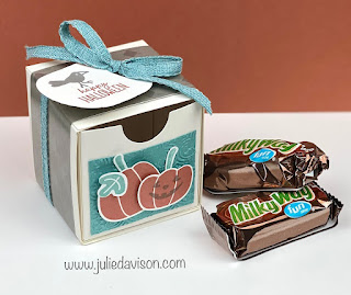 VIDEO: Stampin' Up! Pick of the Patch Nested Treat Box | www.juliedavison.com #stampinup