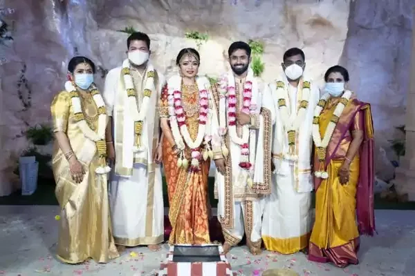 Aishwarya, Rohit Damodaran wedding photo