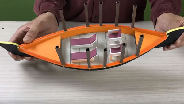 Cách làm một chiếc thuyền siêu đơn giản từ giấy