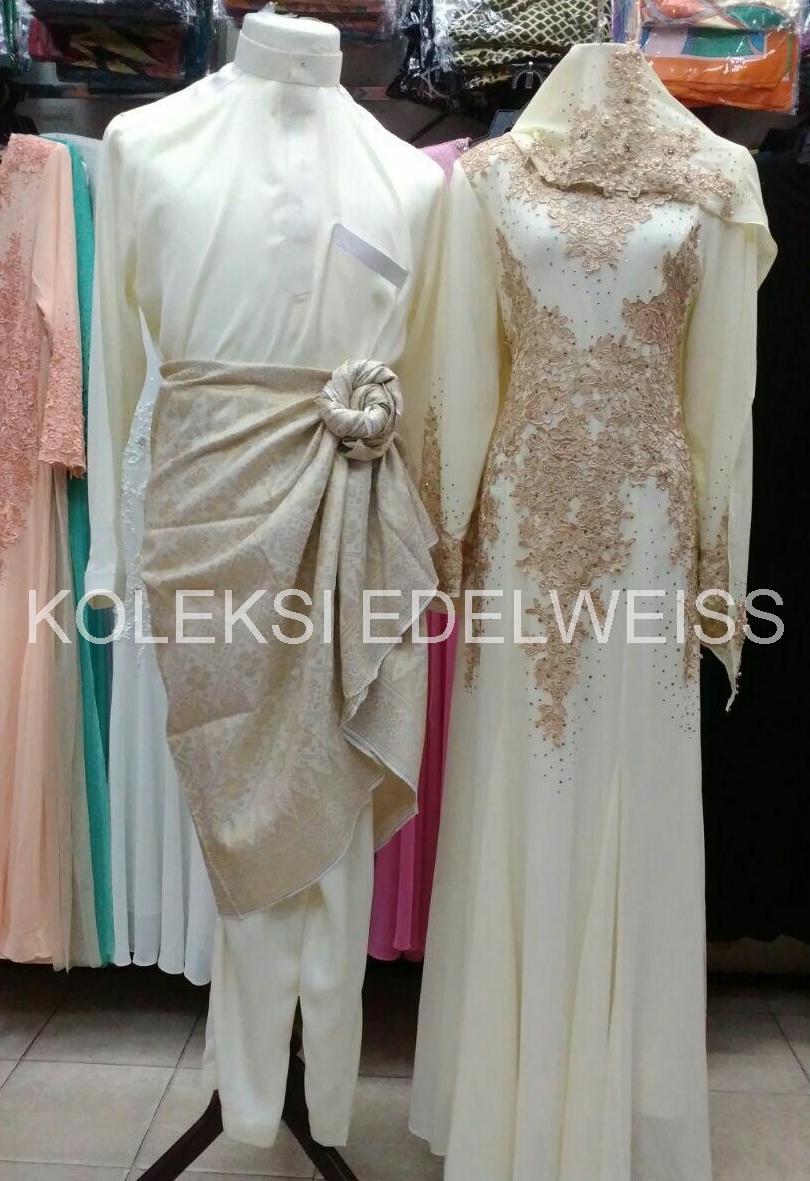 KOLEKSI EDELWEISS Baju  Pengantin Baju  Nikah  dan Tunang 