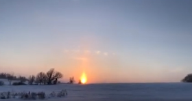 Questo è solo un fenomeno naturale del cielo