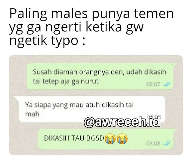 10 Chat Lucu 'Salah Paham' Ini Kocaknya Absurd Parah