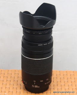 Jual Lensa Tele Canon EF 75-300mm III Bekas Banyuwangi