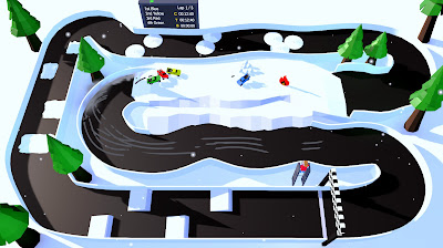 Retro Rally Game Screenshot 2