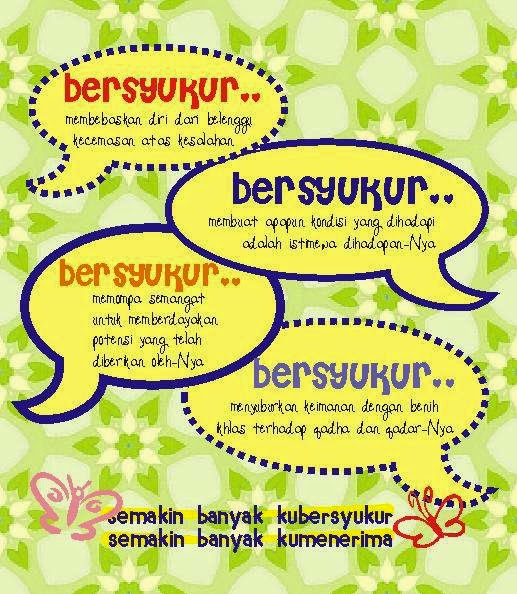 Bersyukur Dan Menerima Apa Adanya ~ Miss BaNu StoRy