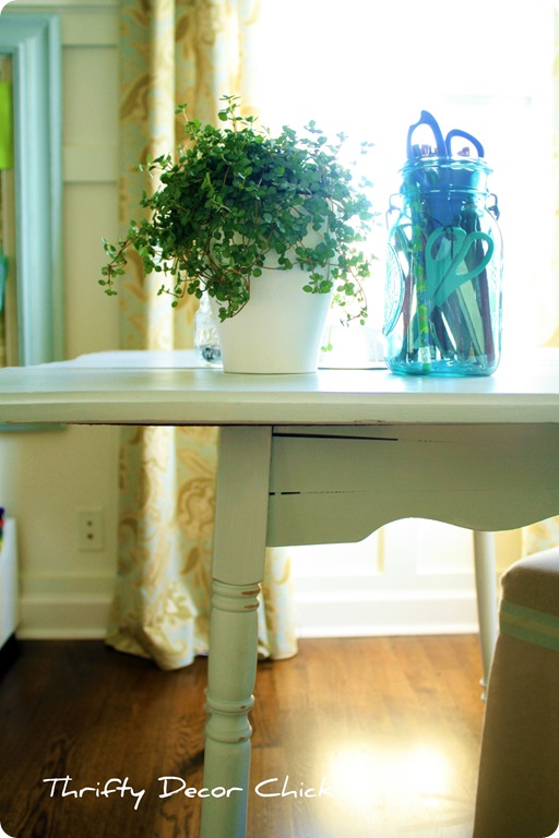 farmhouse table desk