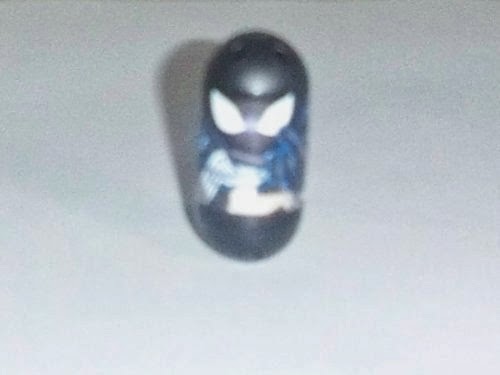  Mighty Beanz Marvel - Single Bean - SPIDER MAN (Black) #55
