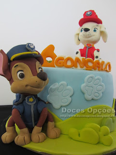 paw patrol cake