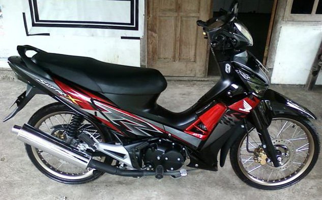 supra x 125 modifikasi tahun ini