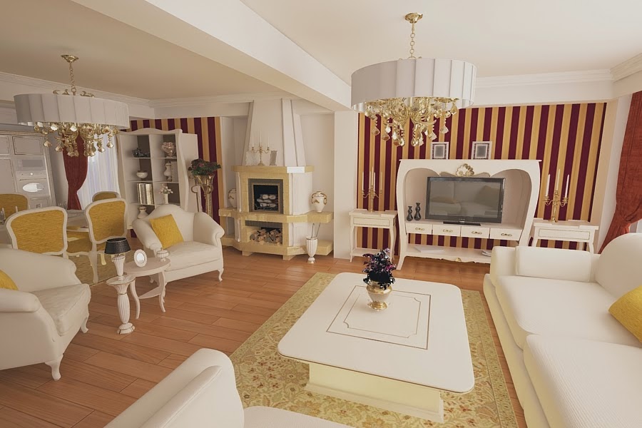 Design interior case stil clasic - Amenajare living modern Constanta
