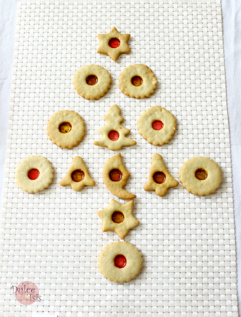 Galletas de Cristal para Navidad