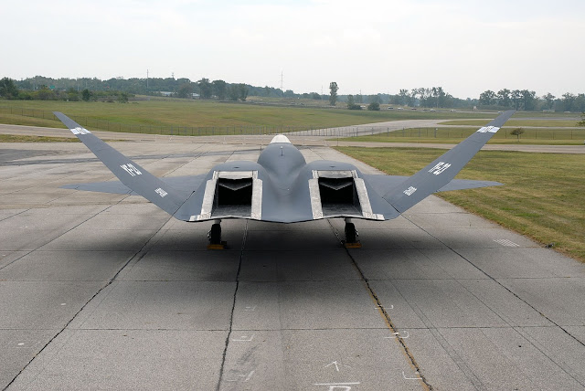 Northrop-McDonnell Douglas YF-23 Rear View