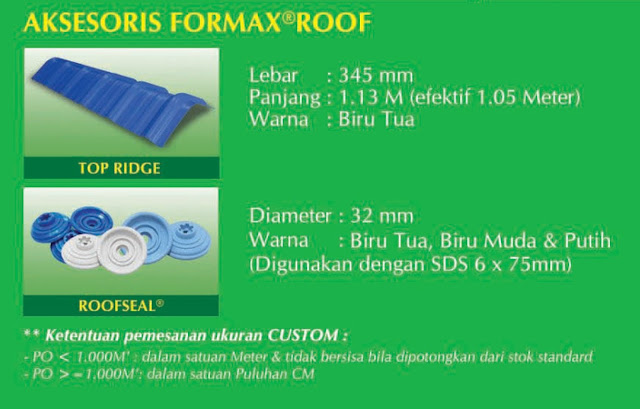 Harga Atap Upvc Formax Roof