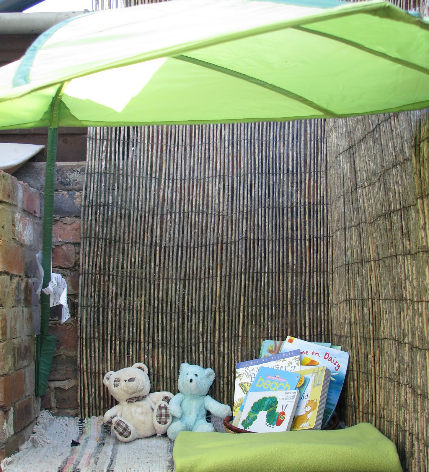 An Outdoor Reading Corner