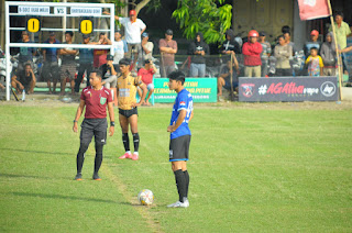 Berlangsung Menegangkan Bhayangkara FC Bone Berhasil Melaju ke babak 8 Besar Gelaran Kapolres Sidrap Cup 1