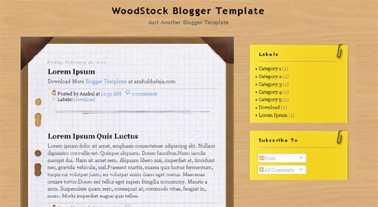Best Blogger Templates Best Blogspot themes 2010 Wordpress themes