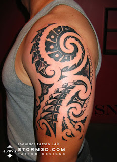 shoulder maori tatttoo best-tatto-design mixed tribal sleeve