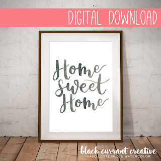  Home Sweet Home Print