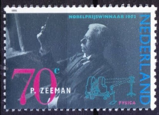 Netherlands 1991 MNH, Pieter Zeeman Nobel Physics Winner in 1902