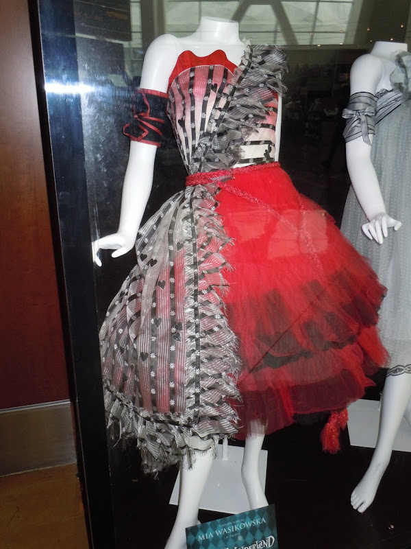 Mia Wasikowska Alice Red Queen Palace dress 