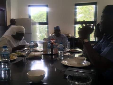 PHOTOS| El Rufai, Arase and Dambazau Visit El-Zakzakky In Reconciliation Bid