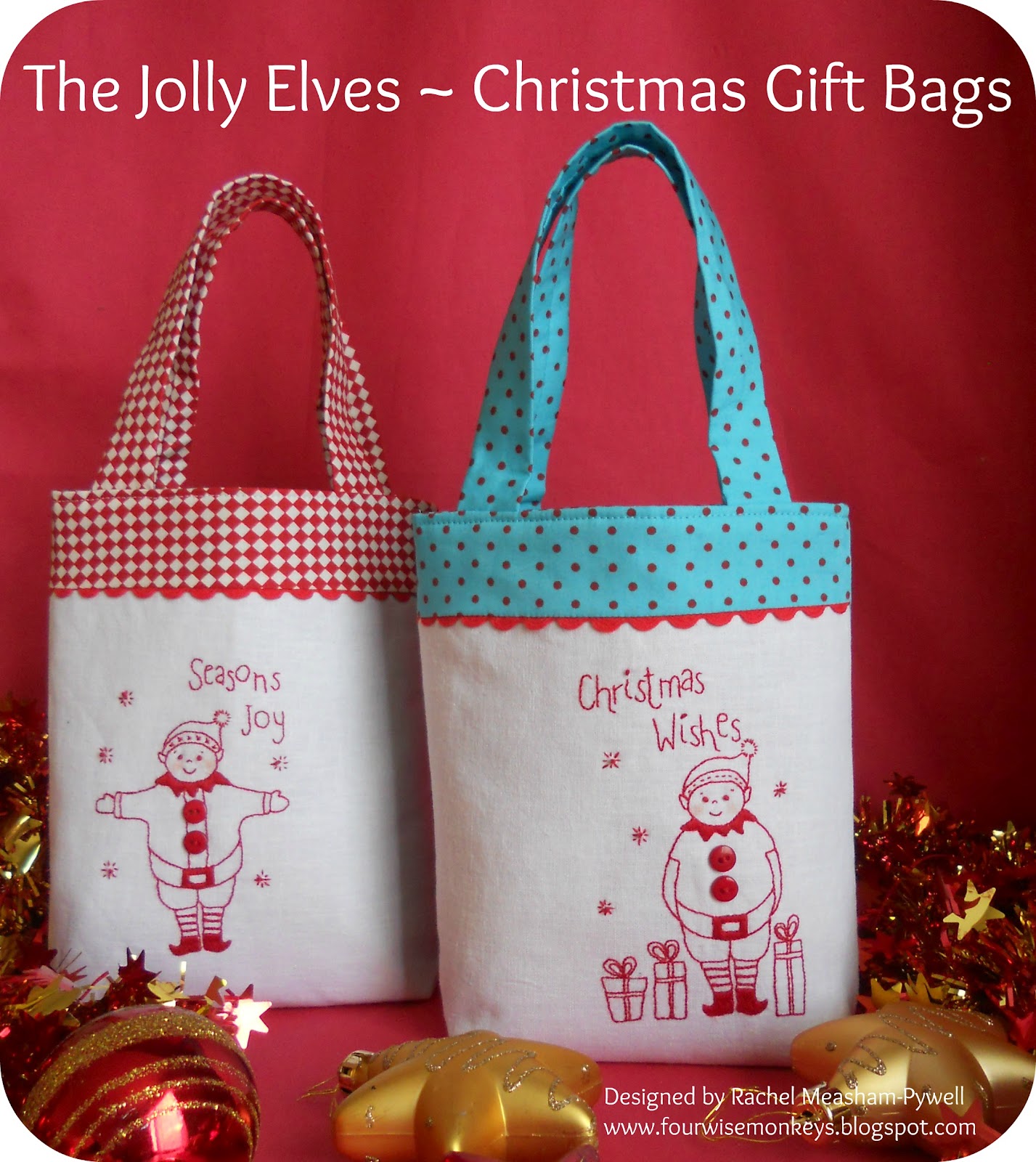 The Jolly Elves ~ Christmas Gift Bags