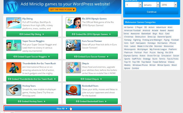 Cara Memasang Game Online Di Blog Gratis Keren Terbaru