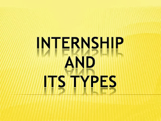Internship and its types