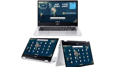 Laptop Acer Chromebook Spin 314 HP Chromebook Spin