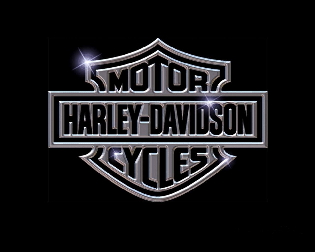 harley davidson chopper Harley Davidson Logo shine like a diamond