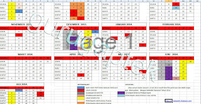 kalender pendidikan 2013-2014