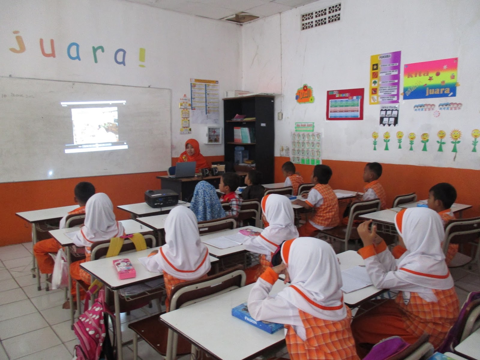 KELAS 1 SD JUARA CILEGON BELAJAR NAMA NAMA BUAH DALAM BAHASA INGGRIS