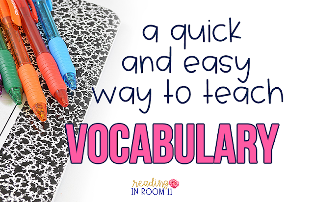 FREEBIE Alert!  I want to share my favorite vocabulary activity with you!  One of the great things about this Vocabulary Graphic Organizer is that it can be used K-5 and across all subject areas.  Click to read more!