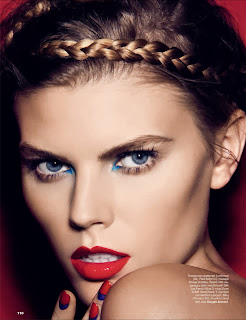 Magazine Photoshoot : Maryna Linchuk Photoshot For Allure Magazine Russia February 2014 Issue 