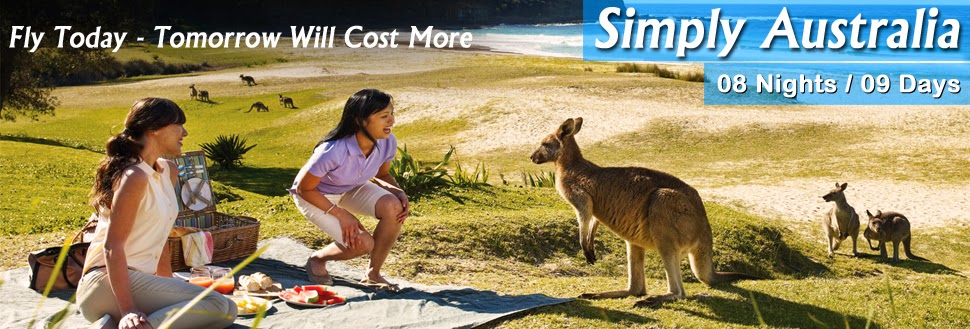 budget holiday Packages for australia from delhi india