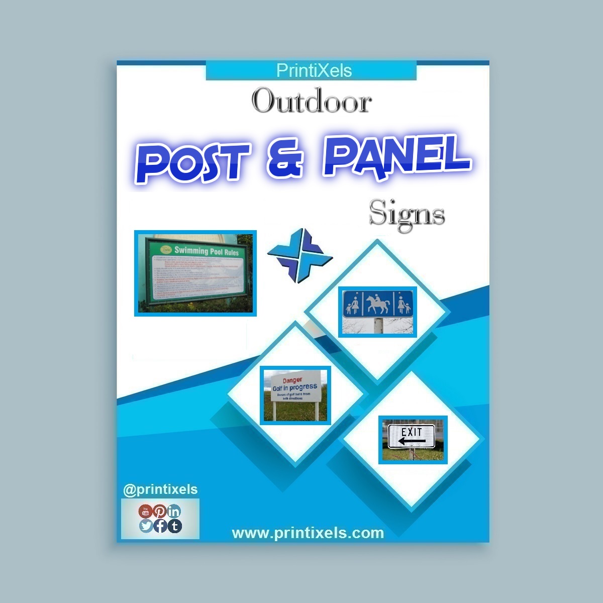 Outdoor Post & Panel Signs