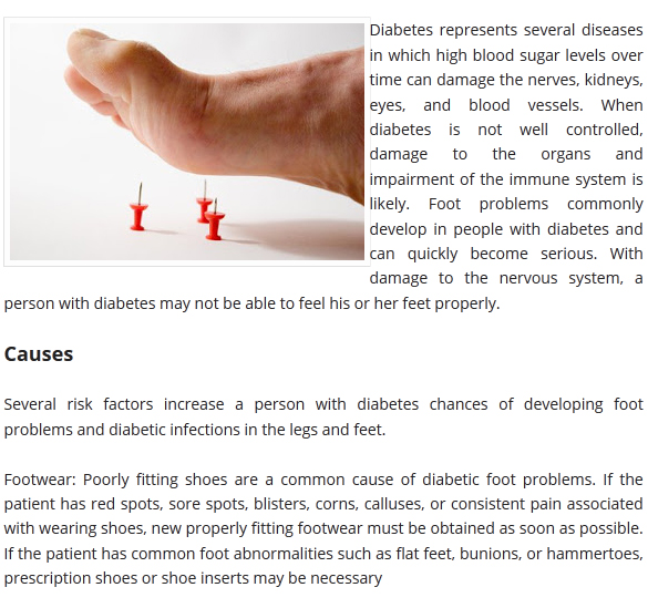 diabetic foot prevention and care