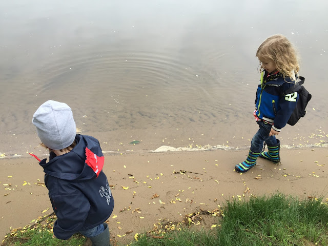 Urlaub mit zwei Kleinkindern - Weserstrand