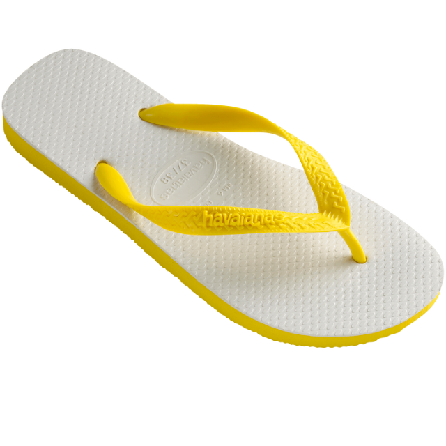 Chinelos Havaianas Tradicional Amarelo Citrico